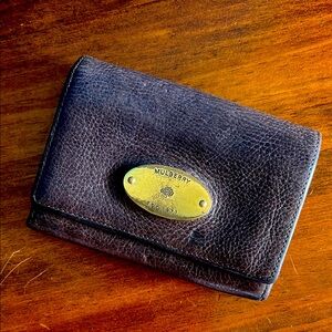Mulberry Dark Brown Leather Wallet